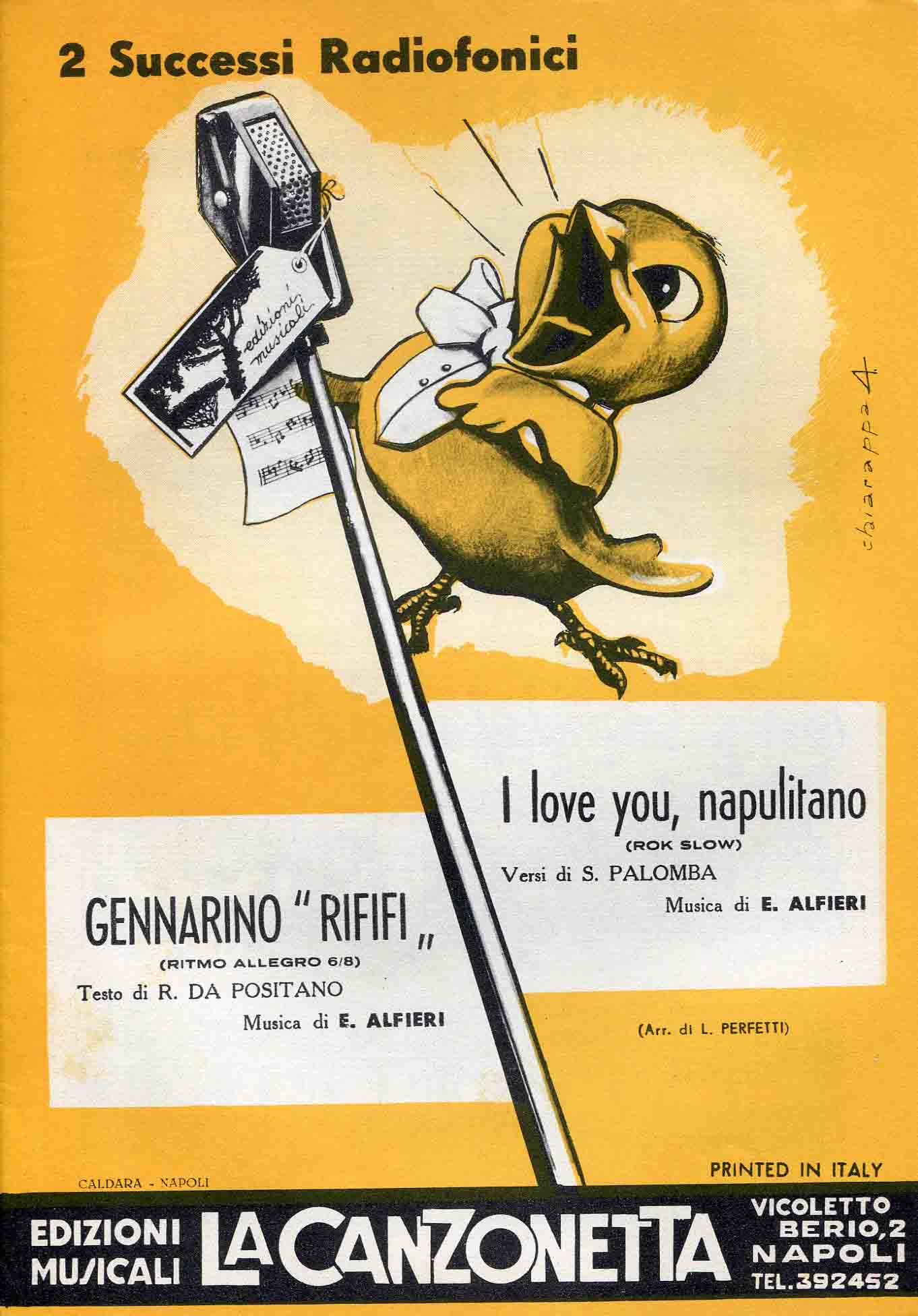 Gennarino Rififi - I love you, napulitano